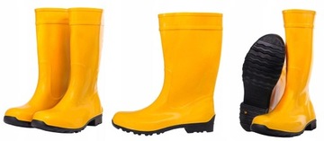 KALOSZE DAMSKIE ILSE 40 CZERWONE GUMOWCE LEMIGO