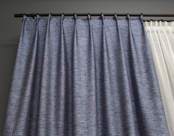 Лента FOLD для штор и портьер, карандаш 5см 1:1,5