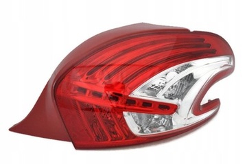 PEUGEOT 208 12-15 SVĚTLO ZADNÍ LED PRAVÁ NOVÁ DEPO