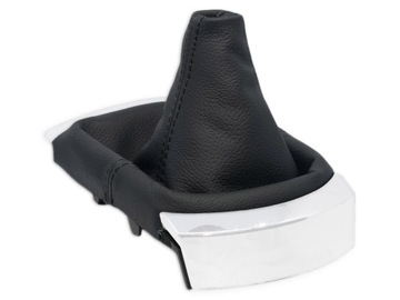 SEAT IBIZA III 6L 02-08 MIESZEK ZMIANY BIEGÓW CZARNA SKÓRA I NICI