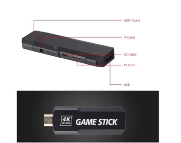 Консоль Retro X2 HDMI Game Stick 64 ГБ 30 000 игр