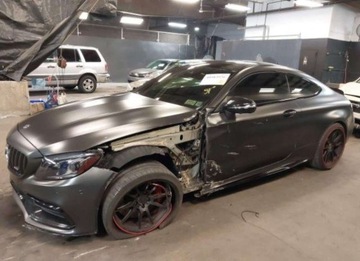 Mercedes Klasa C W206 2021 Mercedes-Benz Klasa C 2021, 4.0L, 4x4, 63 S AMG, od ubezpieczalni 4.0 503KM, zdjęcie 4