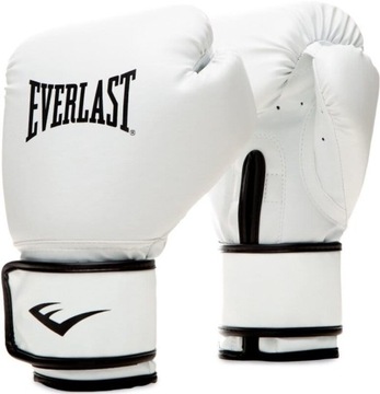 RĘKAWICE BOKSERSKIE EVERLAST CORE 2 WHITE S/M