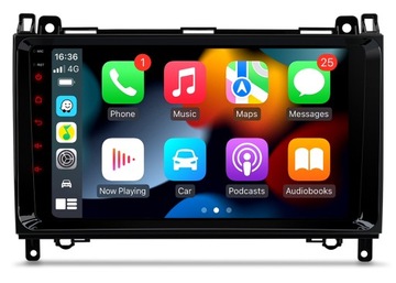 MERCEDES W169 W245 W906 SPRINTER CRAFTER VITO VIANO РАДИО ANDROID CARPLAY