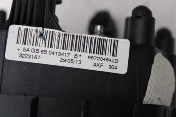 AIRBAG ULOŽENÍ VZDUCHOVÁ ŘIDIČE PEUGEOT 208 2008 96728484ZD