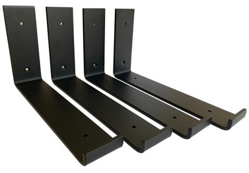 WSPORNIK PÓŁKI UCHWYT 25CM PODPÓRKA CZARNY