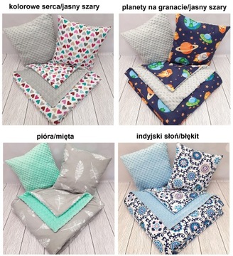 Покрывало 100 x 200 Подушки Minky Blanket