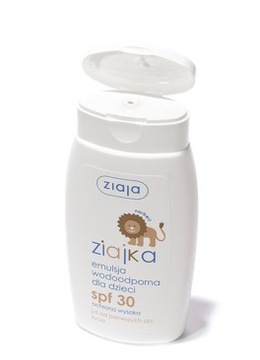 ZIAJA ZIAJKA EMULSJA WODOODPORNA DLA DZIECI SPF 30