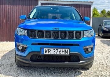 Jeep Compass II SUV 1.4 MultiAir 140KM 2020 Jeep Compass 1.4T 140KM Night Eagle Czarny dach i alu Navi Kamera ACC Lane, zdjęcie 10