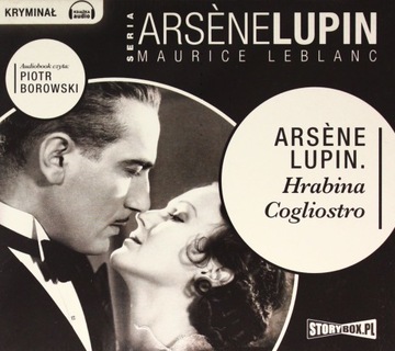 ARSENE LUPIN. HRABINA COGLIOSTRO - MAURICE LEBLANC (DIGIPACK) AUDIOBOOK CD-