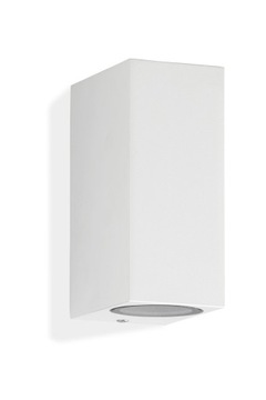 KINKIET ZEWNĘTRZNY METALOWY BIAŁY, 4000K 10W LED