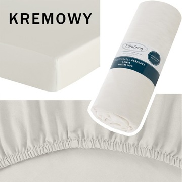 Prześcieradło z gumką bawełna renforce 180x200x30