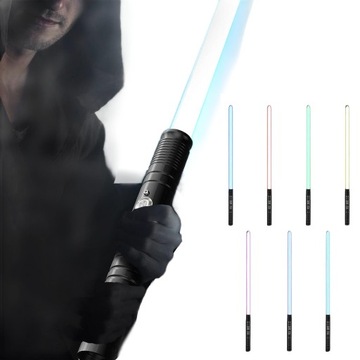Miecz Świetlny Detachable Blade Z Efektami Dźwiękowymi i RGB 7 Kolorami