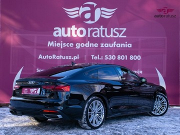 Audi A5 F5 Coupe Facelifting 2.0 40 TDI 204KM 2021 Audi A5 Sportback 2.0 TDI Quattro 4X4 Bezwypadkowy, zdjęcie 5