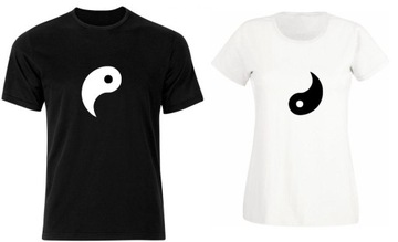 Koszulki dla par zakochanych JIN JANG YIN YANG
