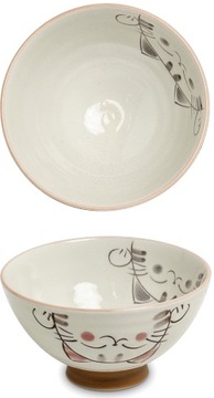 Miska 11,5*6 cm różowa THREE CATS