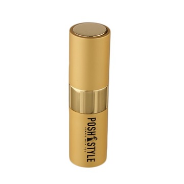 Atomizer podróżny do perfum fiolka 15ml złoty