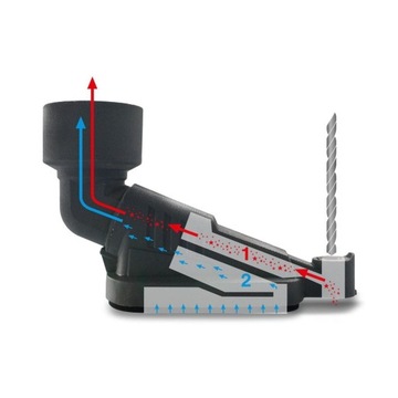 БЕЗПЫЛЬНАЯ НАСАДКА ДЛЯ СВЕРЛЕНИЯ STARMIX BOHRFIXX