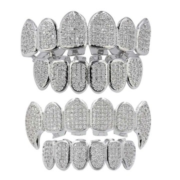 Usta grilla platerowane 18K