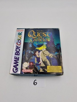GAME BOY COLOR QUEST FOR CAMELOT ORIGINAL