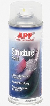 APP STRUKTURE PAINT lakier BEZBARWNY strukturalny do tworzyw sztucznych 724