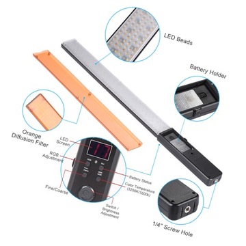 YONGNUO YN-360 RGB LED LIGHTSABER 3200-5600K