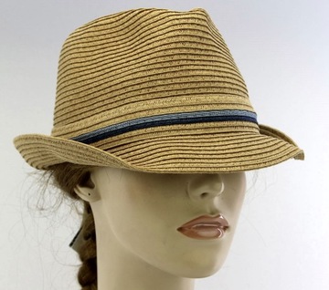 $75 BLOCK HEADWEAR Kapelusz Fedora OSFM 57-59cm