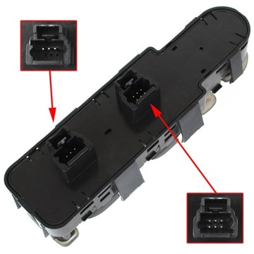 CITROEN C5 II C8 PŘEPÍNAČ SKEL PANEL TLAČÍTKO