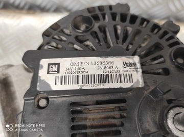 ALTERNÁTOR 140A VALEO OPEL ASTRA K V 1.6 CDTI GM 13586366