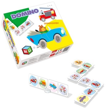 Gra Domino Samochody Multigra