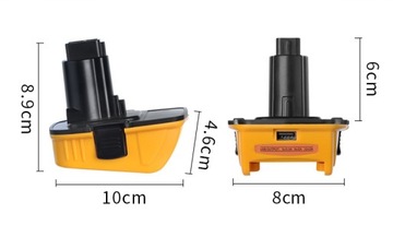 Переходник с NiCD на литий-ионный аккумулятор Dewalt DCA1820 18В/20В
