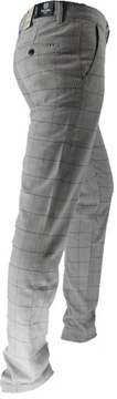 БРЮКИ С ПЛАСТИНКОЙ, СВЕТЛО-СЕРЫЕ L32 Ш 32 ТАЛИЯ: 84-86 см