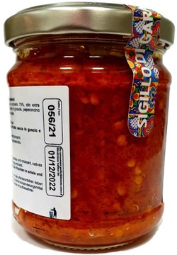 Паштет Песто Пеперончини Острый 190г Вкус Сицилии
