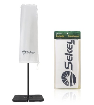 Sekey Pokrowiec Ochronny na Parasol Biały 160 x 52/60 cm