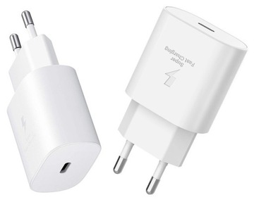 SZYBKA ŁADOWARKA SIECIOWA MOCNA USB-C 25W do iPhone ZASILACZ KOSTKA