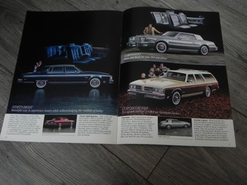 Весь модельный ряд программы Oldsmobile – 1981 г. – США