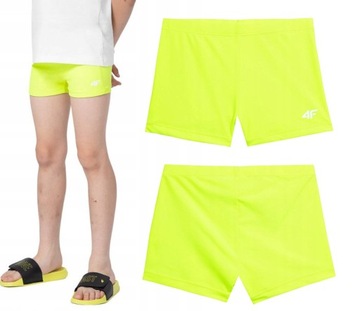 Szorty kąpielowe kąpielówki 4F M005 LIME 158/164