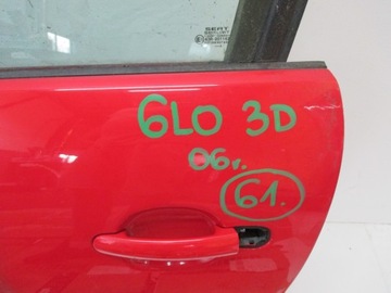 DVEŘE LEVÉ SEAT IBIZA 6L0 3D 06R