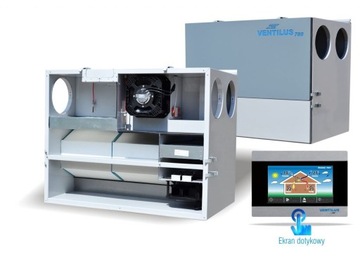 Rekuperator centrala Ventilus 780 Q1 + MONTAŻ