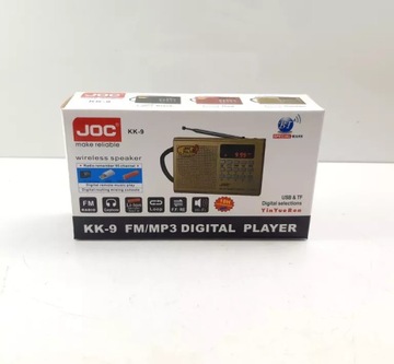 ПОРТАТИВНОЕ МИНИ-РАДИО/BLUETOOTH JOC KK-9