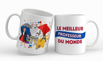 Kubek nauczyciela FRANCUSKIEGO french FRANCAIS teacher