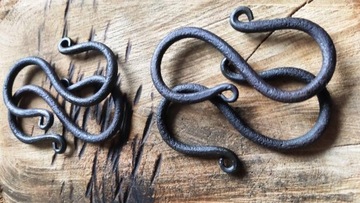 Haczyk hak do relingu rustykalne kute handmade