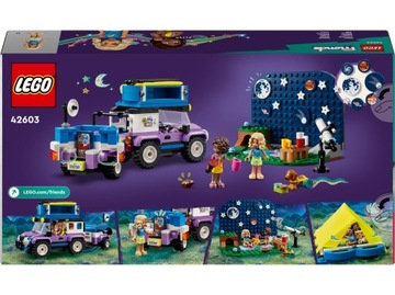 LEGO Friends, Кемпер с мобильной звездной обсерваторией, 42603