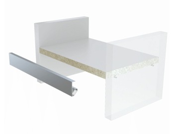 Q18 ЧЕРНЫЙ АЛЮМИНИЕВЫЙ ПРОФИЛЬ 2М ДЛЯ СВЕТОДИОДНЫХ ЛЕНТ