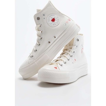 TRAMPKI DAMSKIE CONVERSE CTAS LIFT MATERIAł TEKSTYLNY 39,5