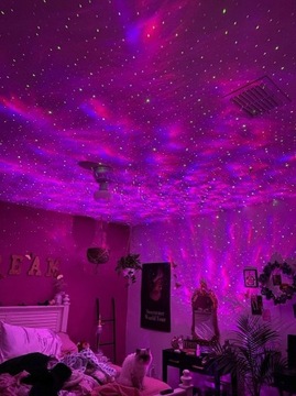 Звездный проектор Звездный светодиодный RGB ночник + пульт дистанционного управления