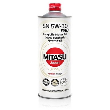 JAPOŃSKI OLEJ MITASU (PAO) SN 5W-30 1L MJ-111