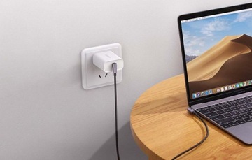 UGREEN US323 угловой кабель USB-C — USB-C, PD, 3А, 60 Вт, 2 м (черный)