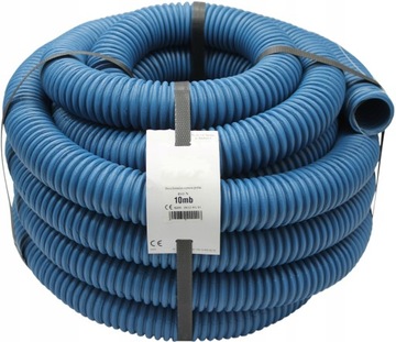 RURA KARBOWANA Z PLASZCZEM AROT 50mm NIEBIESKI 10m