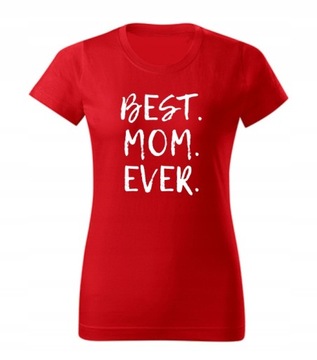 Koszulka T-shirt Best MOM Dzień mamy prezent